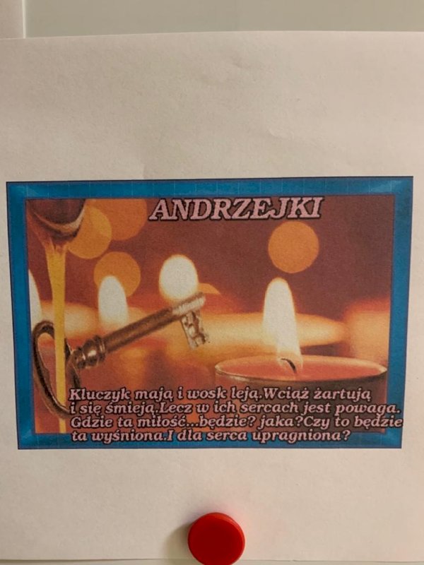 29.11.2022 Andrzejki